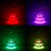 Colorful Humidifier LED Projection Light USB Crystal Night Light Projection Lamp 