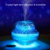 Colorful Humidifier LED Projection Light USB Crystal Night Light Projection Lamp 