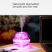 Colorful Humidifier LED Projection Light USB Crystal Night Light Projection Lamp 