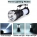 Solar Rechargeable Flashlight Camping Tent Light Lantern LED Flashlight Lamp 