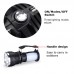 Solar Rechargeable Flashlight Camping Tent Light Lantern LED Flashlight Lamp 