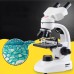 Biological Binocular Microscope 40X-1600X for Experiment Portable Electronic Microscope 