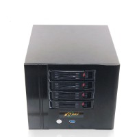 NAS Server Chassis IPFS Miner 4-bay Hard Disk Housing for Power Supply Unit Mining PSU for Filecoin