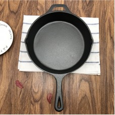 26cm Non Stick Frying Pan Cast Iron Skillet Pan Cooking Pot Non Coating Cookware 