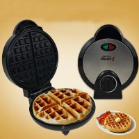 Waffle Maker Adjustable Power 1200W Dual Indicators for Your Home Kitchen