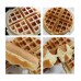 Waffle Maker Adjustable Power 1200W Dual Indicators for Your Home Kitchen