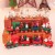 Christmas Train Painted Wood with Santa/Bear Xmas Kid Toys Gift Ornament Xmas Decor for Home
