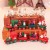 Christmas Train Painted Wood with Santa/Bear Xmas Kid Toys Gift Ornament Xmas Decor for Home