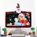 Computer LCD Monitor Border Cover Screen Edge Protect Christmas Decorations