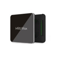 Set Top Box 4G+64G Android 8.1 TV Box Support 4K 3D H.265 Wifi Signal BT LAN H96Max X2 