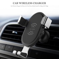 Qi Wireless Car Charger Air Vent Mount Holder For Samsung S9 iPhone X XS MAX XR BQ001