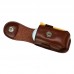 Faux Leather Golf Ball Bag Holder Clip Small Waist Pack Utility Pouch Sports Golf Training Accessories