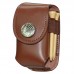 Faux Leather Golf Ball Bag Holder Clip Small Waist Pack Utility Pouch Sports Golf Training Accessories