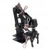 Aluminium Robot 6 DOF Arm Mechanical Robotic Arm Clamp Claw Mount Kit w/Servos Servo Horn for Arduino