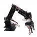 Aluminium Robot 6 DOF Arm Mechanical Robotic Arm Clamp Claw Mount Kit for Arduino