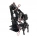 Aluminium Robot 6 DOF Arm Mechanical Robotic Arm Clamp Claw Mount Kit & Servos &Controller for Arduino