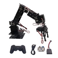 Assembled Robot 6 DOF Arm Mechanical Robotic Clamp Claw with LD-1501 Servos & Controller for Arduino