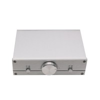 TZT Fully Balanced Passive Preamp Pre Amplifier XLR/RCA ALPS Potentiometer Audio Volume Control FV2