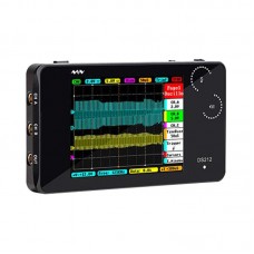 DS212 Mini Oscilloscope Portable Handheld Bandwidth 1MHz Sampling Rate 10MSa/s Thumb Wheel