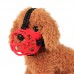 Silicone Dog Muzzle Basket Design Adjustable Straps Mask Size #6 for Medium Large Dogs