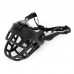 Silicone Dog Muzzle Basket Design Adjustable Straps Mask Size #6 for Medium Large Dogs