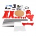 3D Scanner Parts Kit Open Source DIY Advanced Laser Scanner Red Plastic Injection Moldling