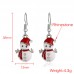 Christmas Snowman Earrings Women Snowman Earrings Personality Fashion Cute Gift  