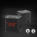LED Radio Clock Digital AM FM Alarm Large Display USB Dual Snooze Alarm