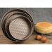 Non Stick Cake Bake Tin Cake Mental Round Mould Baking Bakeware Set Of 3 