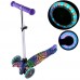 Adjustable Kids Scooter For Children With 3 LED Wheels Fun Design Adjustable Height Hot            