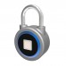 P2 Smart Fingerprint Padlock Keyless Bluetooth Phone APP IP65 Anti-theft Door Lock for Android iOS 