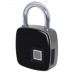 P3 Smart Fingerprint Lock IP65 Waterproof Keyless Anti-theft Padlock Door Lock with USB Cable     