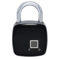 P3 Smart Fingerprint Lock IP65 Waterproof Keyless Anti-theft Padlock Door Lock with USB Cable     