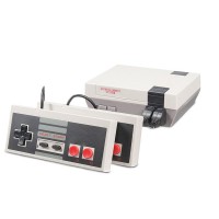 Video Game Console Gaming Player Built-in 620 Classic Games Dual Gamepad with 2 Buttons for NES