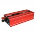 2000W Car Power Inverter DC 24V to AC 110V Solar Power Inverter LCD Display Red        