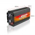 2000W Power Inverter DC 12V-24V to AC 110-220V Black with LCD Screen              