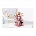 360° Rotating Makeup Organizer Adjustable Multi-tiered Cosmetic Storage Brush Jewelry Holder           