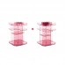 360° Rotating Makeup Organizer Adjustable Multi-tiered Cosmetic Storage Brush Jewelry Holder           