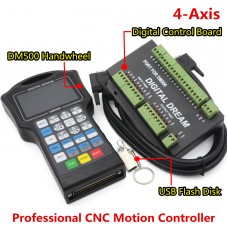 Motion Controller Kit Handwheel CNC Router DM500 4 Axis 500KHz 