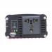 1500W Solar Power Inverter Car Power Inverter DC 12V/24V to AC 220V Modified Sine Wave USB Port