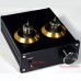 HiFi Vacuum Stereo Tube Preamp Tube Preamplifier Digital Preamp 6J1 Black + Power Supply 