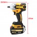 68V 6000mAh Cordless Wrench Electric Impact Wrench Brushless Wrench Tool 2 Batteries 1 Charger 