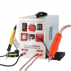 709AD 110V Pulse Spot Welder Battery Welding Soldering Machine 3in1 for 18650 with 70B Welding Pen  