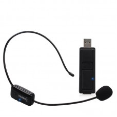 Wireless Headset Microphone Universal UHF Square Dance Sound Microphone 2.4G 