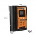 12V/24V 30A Solar Charge Controller for Charging Discharging Dual USB Output LCD Display Screen      