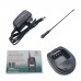 Walkie Talkie HAM Handheld Transceiver FM Radio Dual Band Dual Display 1700mAH WOUXUN KG-UVD1P