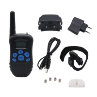 Waterproof Rechargeable Electric Remote Dog Training Collar with Transmitter Control