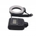 Macro LED Ring Flash Light Speedlight Speedlite for Canon Nikon Sony Hotshoe Olympus Panasonic Pentax GN15     