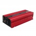 2000W Car Power Inverter DC 12V to AC 220V Solar Power Inverter LCD Display Red