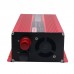 2000W Car Power Inverter DC 24V to AC 220V Solar Power Inverter LCD Display Red 
